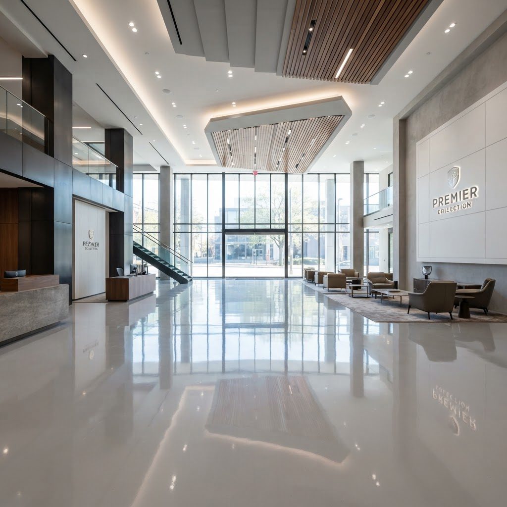 Dealership showroom metallic